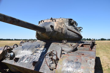 Panzer auf dem Panzerfeld bei Wahn
