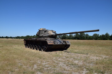 Panzer auf dem Panzerfeld bei Wahn