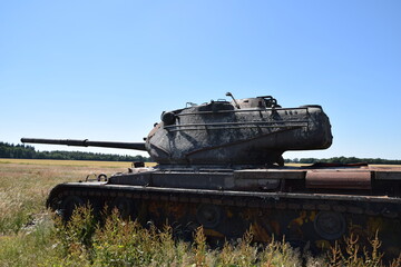 Panzer auf dem Panzerfeld bei Wahn