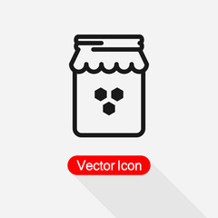 Honey Icon Vector Illustration Eps10