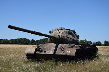 Panzer auf dem Panzerfeld bei Wahn