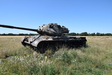 Panzer auf dem Panzerfeld bei Wahn