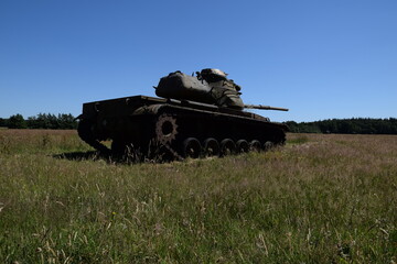 Panzer auf dem Panzerfeld bei Wahn