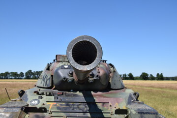 Panzer auf dem Panzerfeld bei Wahn