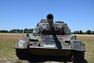 Panzer auf dem Panzerfeld bei Wahn