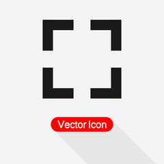 Full Screen Icon Vector Illustration Eps10