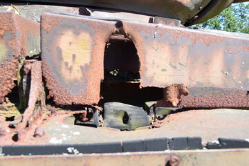 Panzer auf dem Panzerfeld bei Wahn