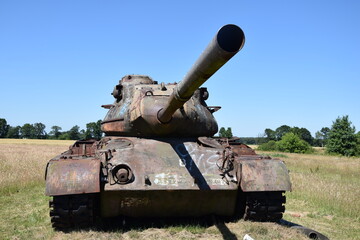 Panzer auf dem Panzerfeld bei Wahn