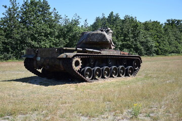 Panzer auf dem Panzerfeld bei Wahn