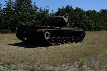 Panzer auf dem Panzerfeld bei Wahn