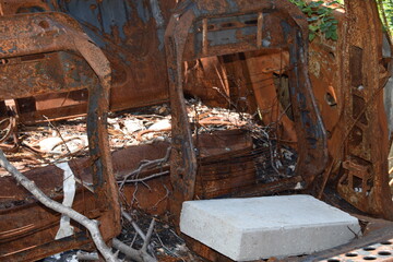 Dinge an Lost Places: Auto