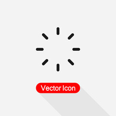 Loading Vector Icon Vector Illustration Eps10