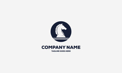 Horse Chess Vector Logo Design Inspirations