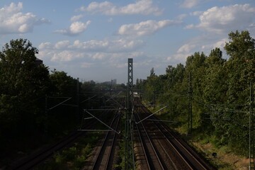 Bahngelände um den Bahnhof Berlin Südkreuz