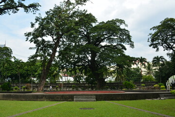 Paco park water fountain in Manila, Philippines