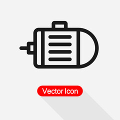 Motor Icon, Engine Icon Vector Illustration Eps10