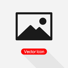 Picture icon, Image Icon Vector Illustration Eps10