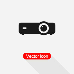 Projector Icon Vector Illustration Eps10