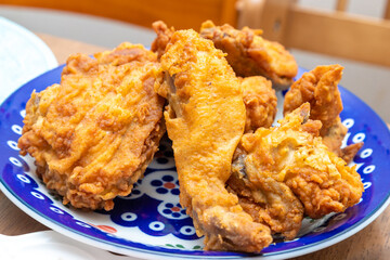 おいしそうなフライドチキン