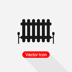 Radiator Icon Vector Illustration Eps10