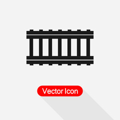 Railway Icon Vector Illustration Eps10