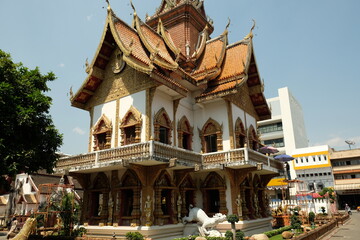 Obraz premium Chiang Mai Thailand - Temple Wat Buppharam