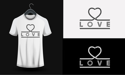 Love slogan vector print.For t-shirt or other uses,T-shirt graphics