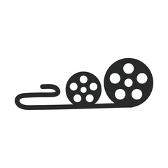 movie, video icon vector design illustration