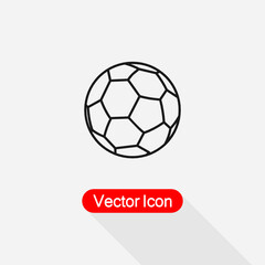 Soccer Ball Icon Vector Illustration Eps10