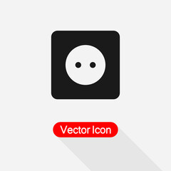 Socket Icon Vector Illustration Eps10