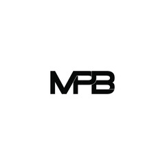 mpb letter original monogram logo design