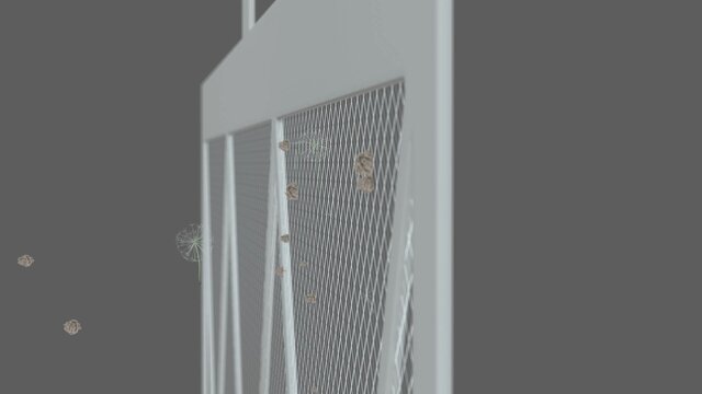 Pre-filter that can remove dust, human hair, pollen  and allergens and refresh indoor air. The process of attaching various dust to the pre-filter by airflow