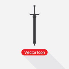 Sword Icon Vector Illustration Eps10