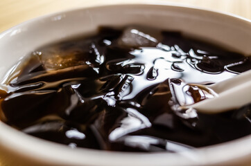 mesona black herbal tea