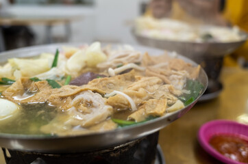Pork Intestine Stinky Hot Pot