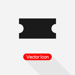 Ticket Icon Vector Illustration Eps10