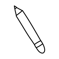 pencil supply line style icon