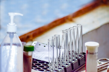 Laboratory testing for infectious disease throgh Nasal swab collections.