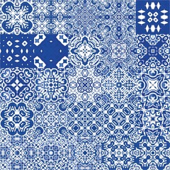 Ceramic tiles azulejo portugal.