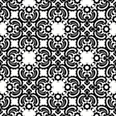 A creative composition consisting of graphic elements. Abstraction. Resource for printing on paper or fabric, seamless background.