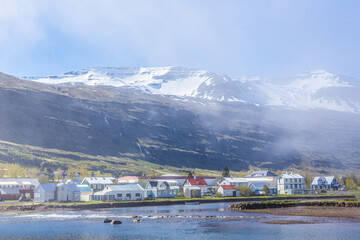 Seydisfjordur, a small town at the northeast part of Iceland.