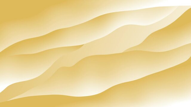 Yellow Moving Colorful Lines Of Abstract Background