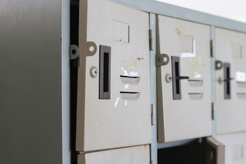 Storage cabinet, Metal cupboard locker set