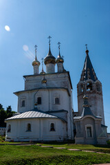 Fototapeta na wymiar Троице-Никольский монастырь в городе Гороховце. 