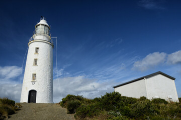 Historic lighthouse Cape Bruny Island Tasmania