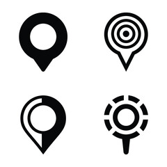 Location Pin Symbols Pack 