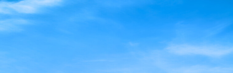 blue sky with beautiful natural white clouds	

