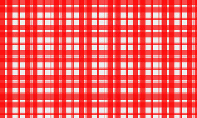 red and white Thai loincloth Seamless Tartan Pattern Background.  Trendy Tiles Vector Illustration for Wallpapers.