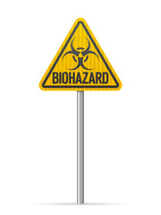 Road sign biohazard