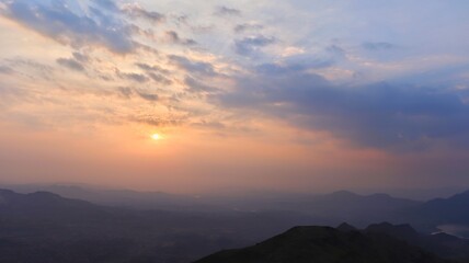 The sun and I decided to rise to the occasion.
Captured from the top of Mt.Kalsubai, the highest peak of Maharashtra, India. 